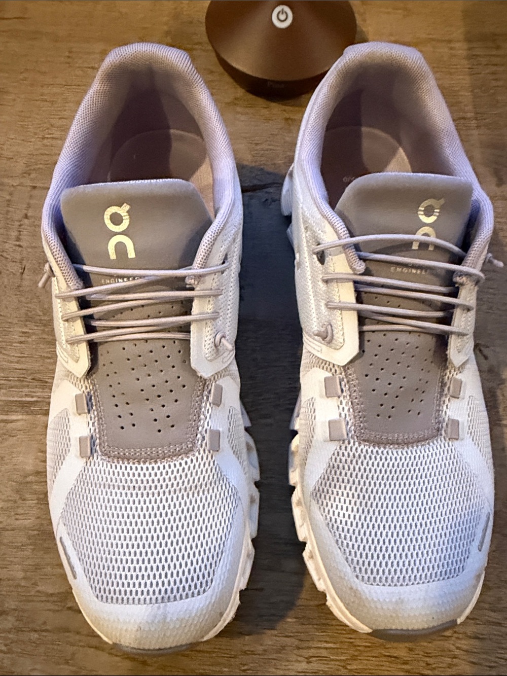 On Running Women’s Sneakers - Light Gray and White